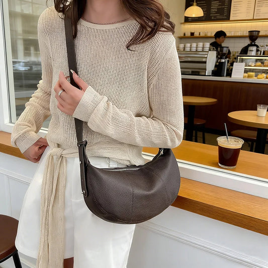 100% Genuine Leather Tote Bag – Premium Minimalist Elegance
