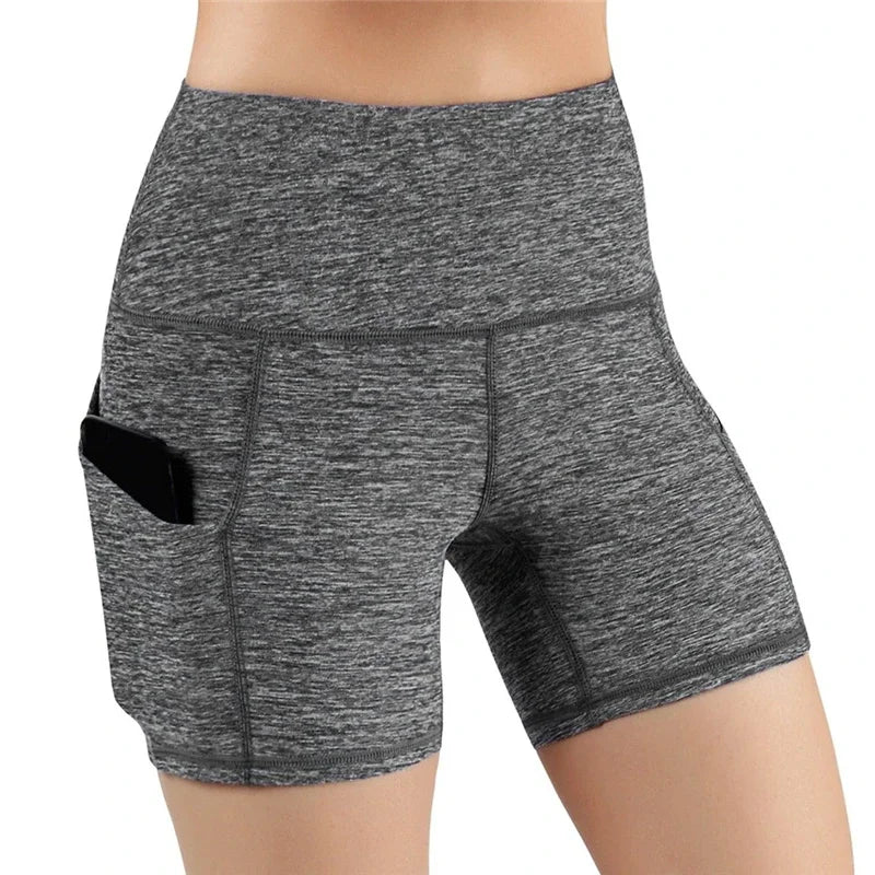Exclusive Yoga Short’s/Fitness Workout Running Sport Short’s/Quick Drying Sportwear with Pocket Breathable.