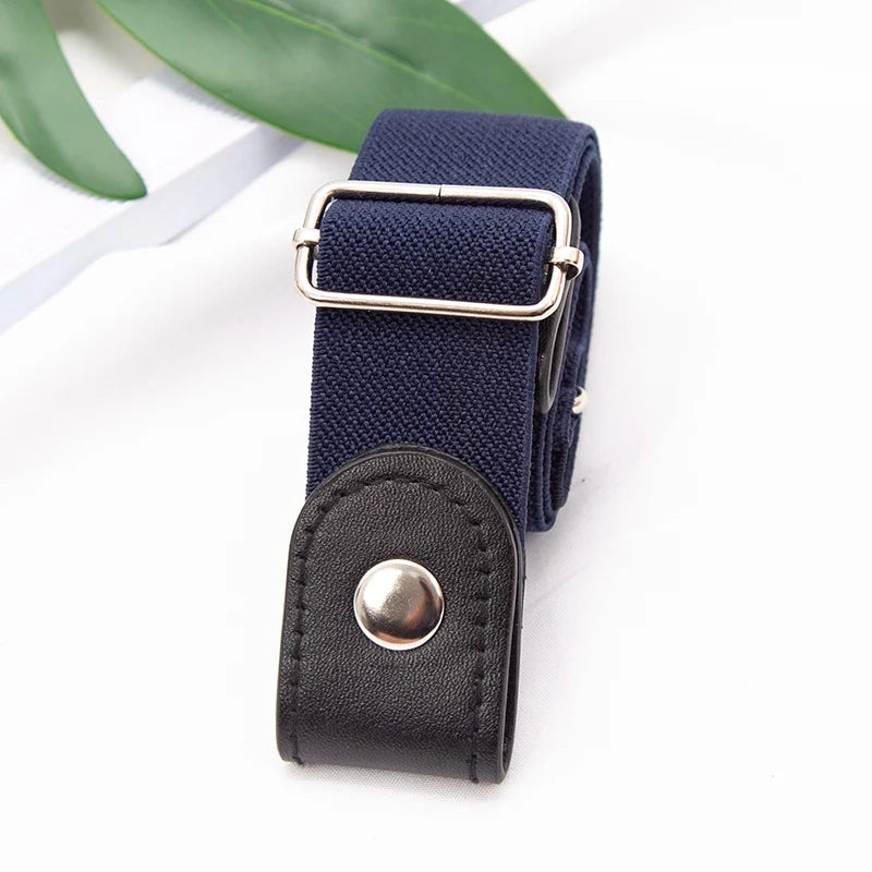 New Adjustable Belt’s for Women/Buckle-Free Waist Jean Pant’s/No Buckle Stretch Elastic Waist/Lazy Invisible Belt