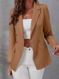 New Classic Winter Blazer’s/Solid Colored Button Up Styled Blazer/Fashion Casual Suit/Slim Fitted Blazers Women.