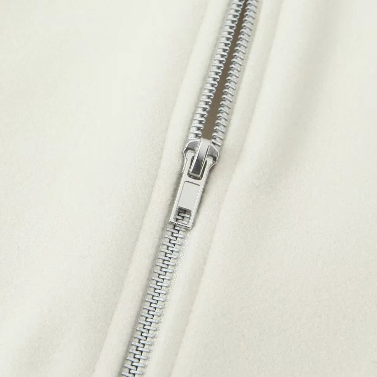 Zip up made Cardigan/ZBZA Blended Bomber Jacket/Round Neck Long Sleeve/Front Zipper Loose Hem Top New Casual Chic Outerwear.