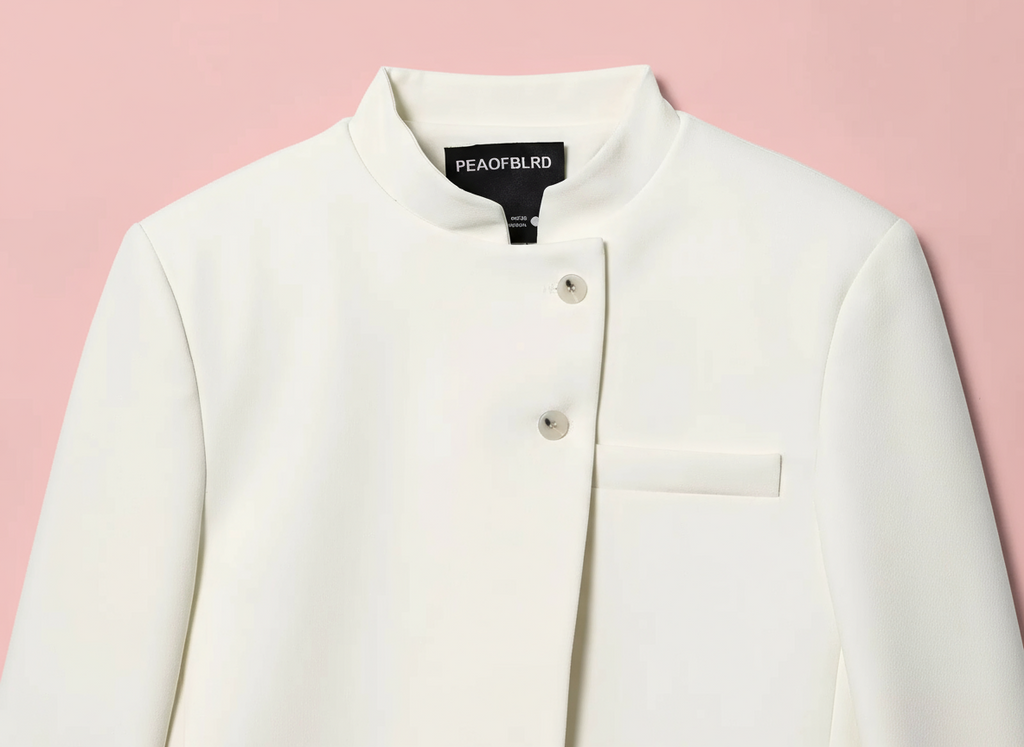 Breathable Cropped Jacket/Elegant Simple Female Single-Breasted Stand Collar Blazer’s Jackets Fashion Slim Coat’s.