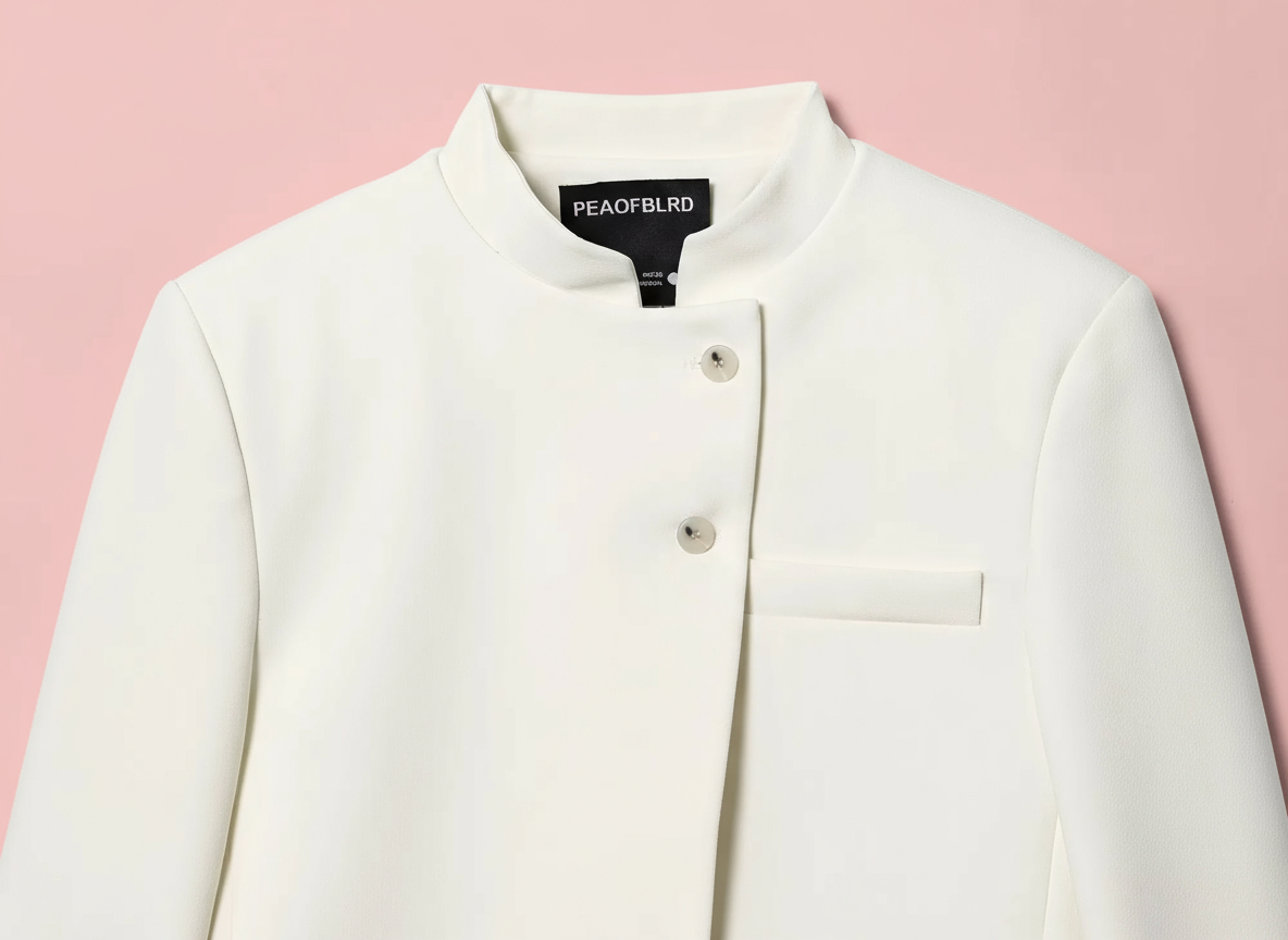 Breathable Cropped Jacket/Elegant Simple Female Single-Breasted Stand Collar Blazer’s Jackets Fashion Slim Coat’s.