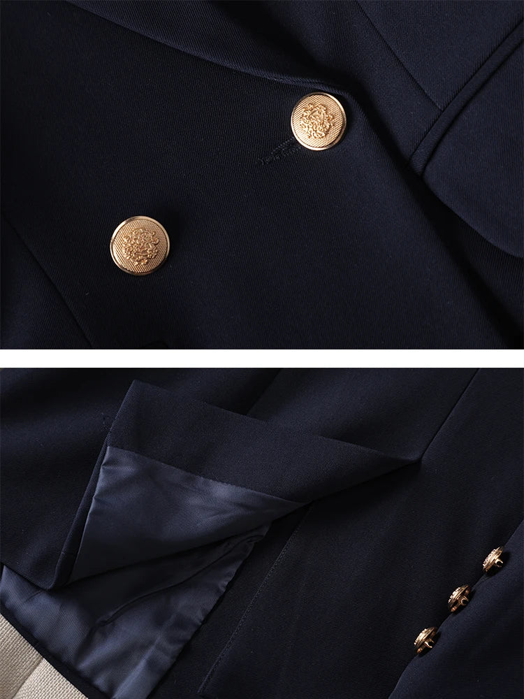 Elegant Fashioned Suit/Women Pant’s/Long Sleeve Solid Blazer/Formal 2 Piece Trouser Set/Single Breasted/Ankle Length Pant’s.