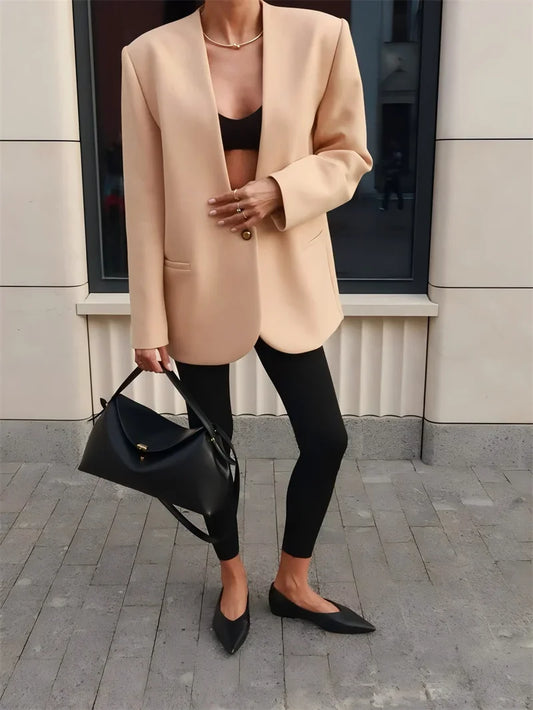 Timeless Power Blazer – Effortless Chic, Elevated Confidence
