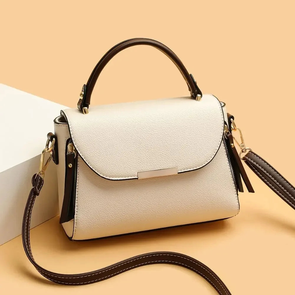 Modern Luxury Shoulder Bag Female Bag. Women Leather Handbags Multicolor High Capacity Crossbody Bags for Ladies Handbags.