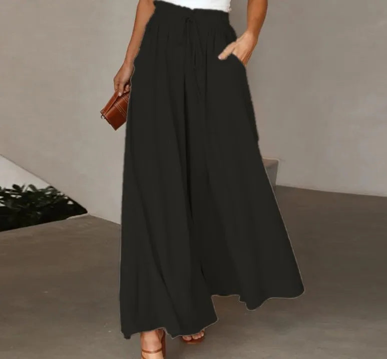 Elegant Flow Wide-Leg Palazzo Pants