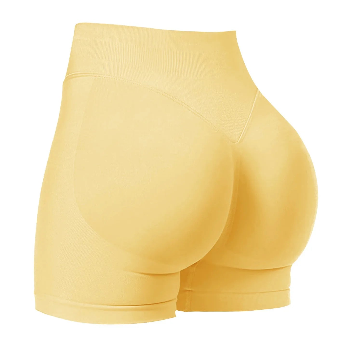 Solid Butt Lyft Low Waist Short’s/ Seamless Gym Short’s/Yoga Running Short’s/High Stretched Cycling Training Short’s.