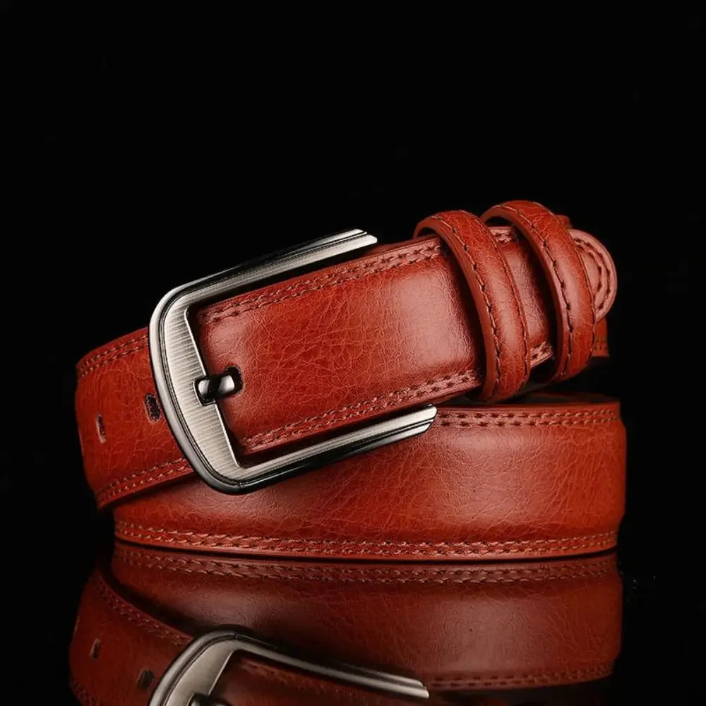 Women Luxury Design Suede Leather Belt Casual Versatile Business Waist Strap Trendy Trouser Dress Belts Gifts