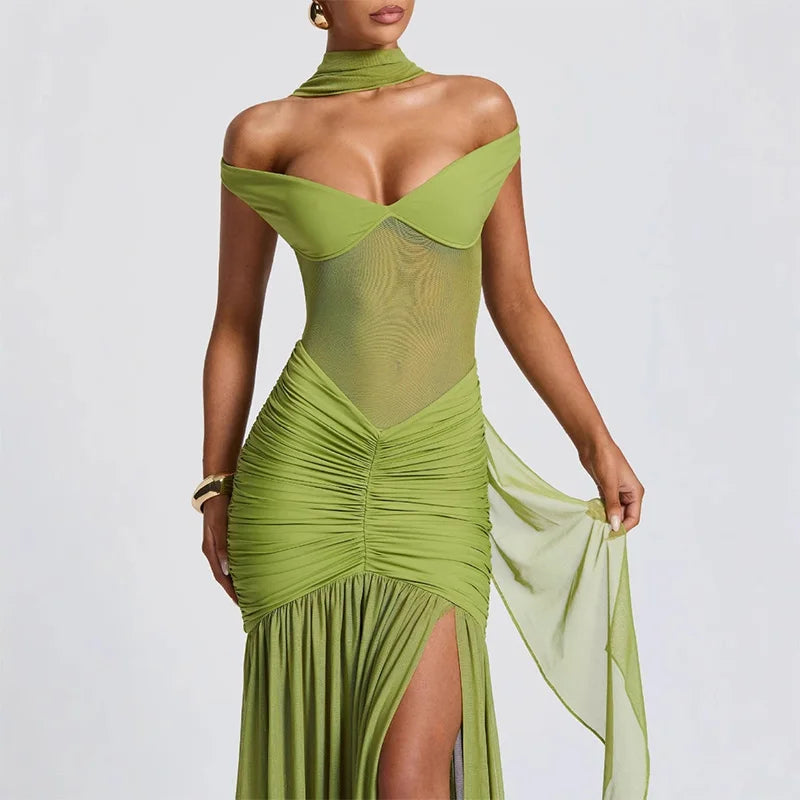 Traffic Rushed Camisole Dress/Sexy Backless Bow Decoration Dress/Slightly Stretch Sleeveless Dress.