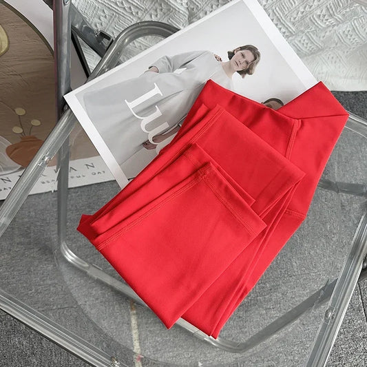 2 Piece Yoga Suits Cross Back Sport’s Bra/Stretchy High Waist/Athletic Leggings Breathable Running Outdoor Pilates Sportswear.