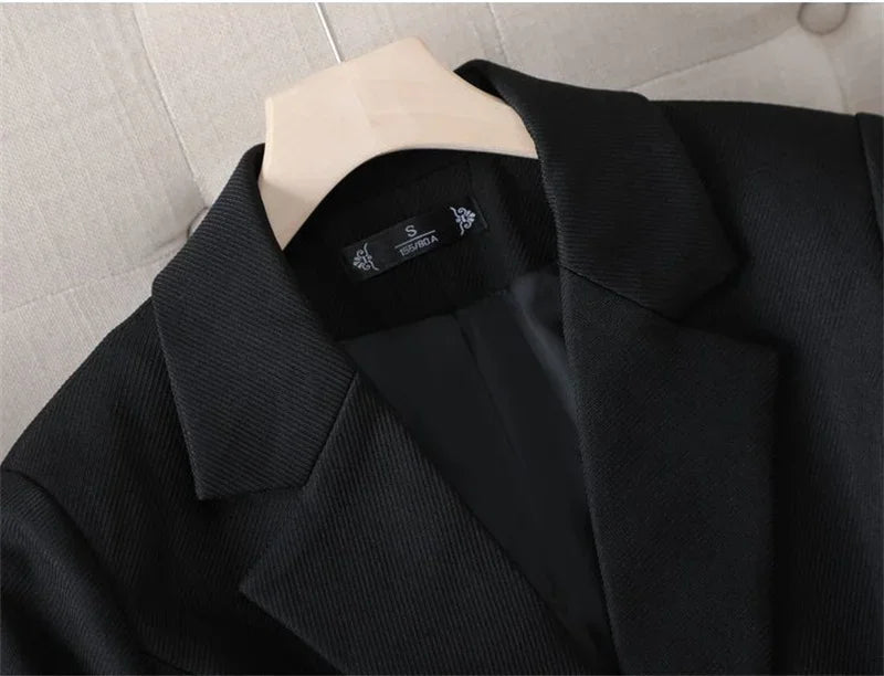 Timeless Elegance Longline Double-Breasted Blazer|Modern Blend Boutique | Elevated Women’s Workwear