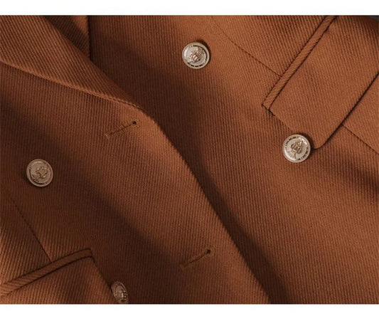 Timeless Elegance Longline Double-Breasted Blazer|Modern Blend Boutique | Elevated Women’s Workwear