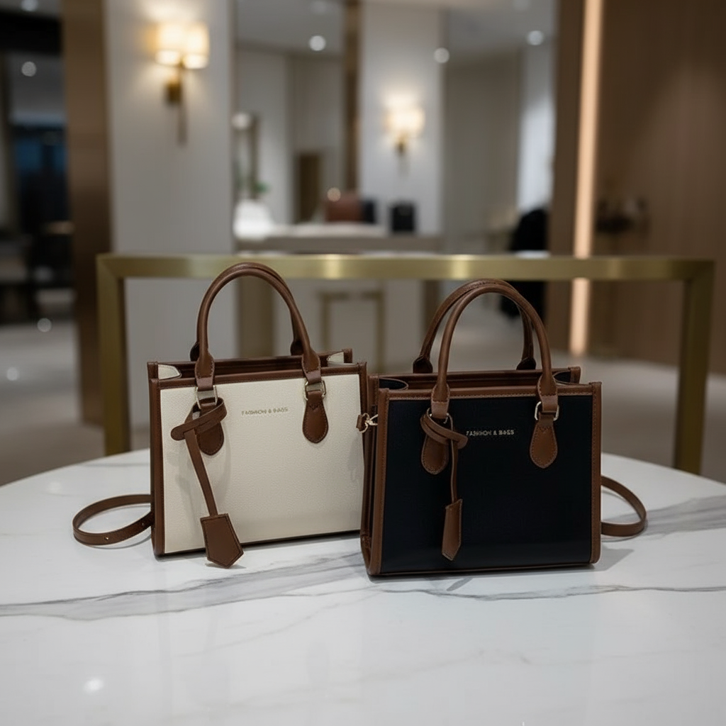 Fashioned Tote Bag/Chic Shoulder Versatile Crossbody Tote/Trendy Day-to-Night Bag, Stylish Commuter Bag.