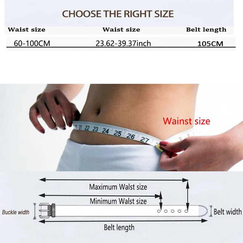 Fashion Gold Buckle Belt For Women/Waist Belts High Quality Waistband Luxury Ladies.
