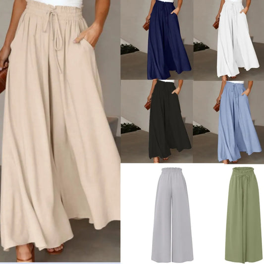 Elegant Flow Wide-Leg Palazzo Pants