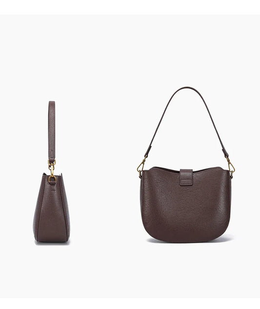 Vintage Luxe Shoulder Bag – Timeless Minimalist Edition