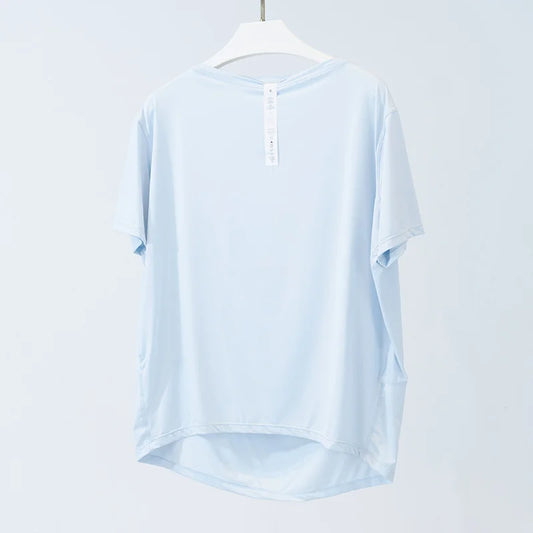 Women’s Cooling Active Top with Utility Pockets | Breathable Stretch Fitness Shirt
