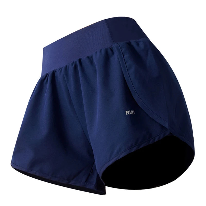 Loose Fitted Breathable Gym Short’s/Women’s Quick-drying Fitness Wear/Anti-Exposure/Three-point Pants High-Waist Yoga Pants.