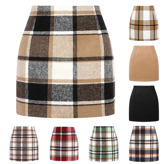 Trending Hot Corduroy Half Skirt/Tight Skirt/Single-breasted/Corduroy Slim Skirts/Leather Fabric/Above Knee Acetate.