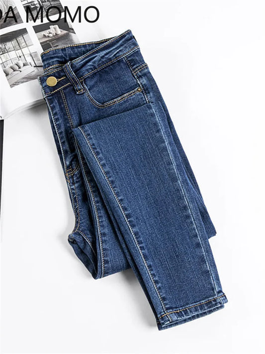 Women’s Classic Stretch Skinny Jeans – High-Waisted Denim Pants | Timeless Everyday Essentials