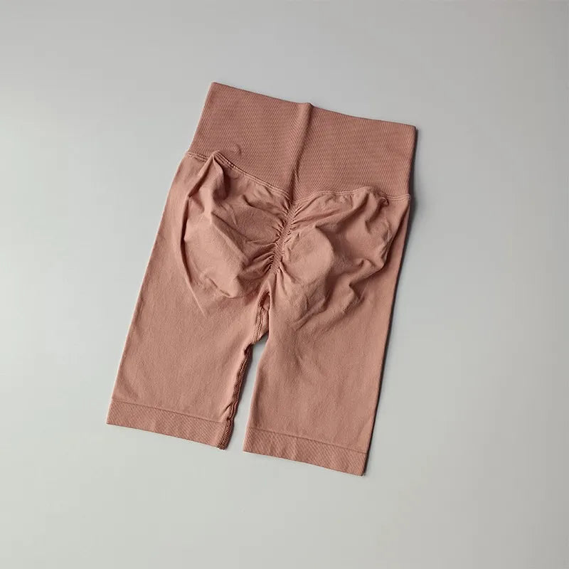 Seamlessly Yoga Short’s/High Waist Sport Hip Push/Up Soft Fitness Quick Dry Running Short’s/Tummy Control Workout Gym Short’s.