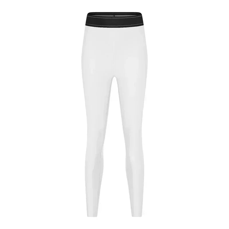 Women's Yoga Pant’s/High-Waisted/Butt-Lifting/Tummy-Control Workout Pants Nude-Feel Tight-Fitting 9-Inch Cropped Legging’s.