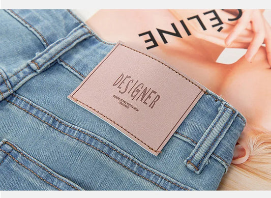 Women’s High-Waist Wide-Leg Jeans | Retro Straight-Leg Denim Pants | Light & Dark Wash