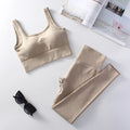 Breathable Workout Set/Piece High Waist Yoga Legging’s/Included Stretch Sport’s Bra Gym Activewear Sports Fitness Set.