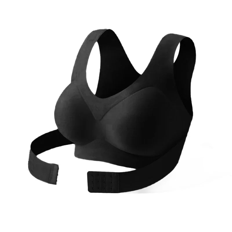 Women’s Posture Corrector Sports Bra Vest | Seamless Back Support Wireless Shapewear Bra | Activewear & Everyday Comfort