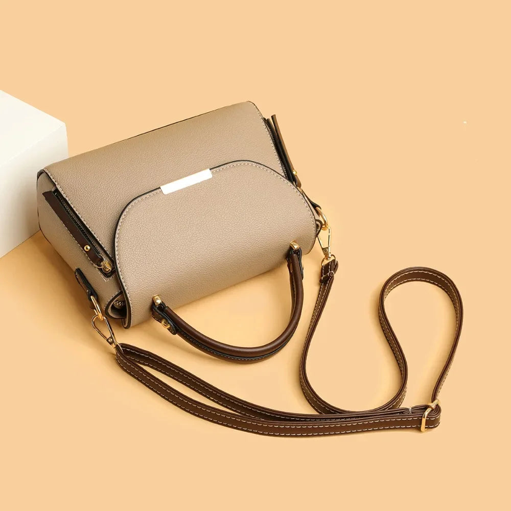 Modern Luxury Shoulder Bag Female Bag. Women Leather Handbags Multicolor High Capacity Crossbody Bags for Ladies Handbags.