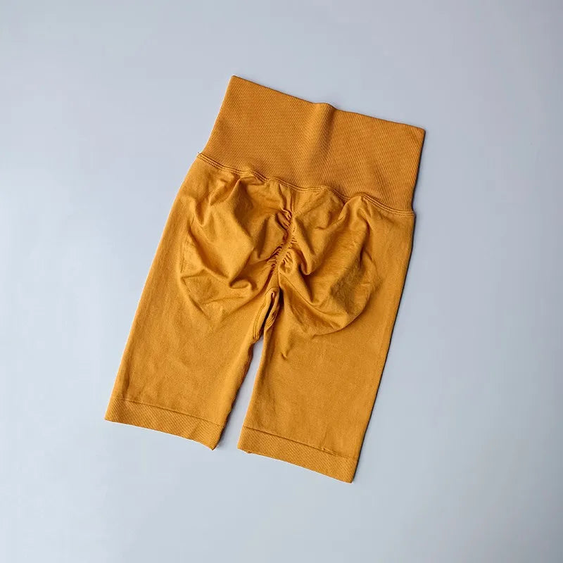 Seamlessly Yoga Short’s/High Waist Sport Hip Push/Up Soft Fitness Quick Dry Running Short’s/Tummy Control Workout Gym Short’s.