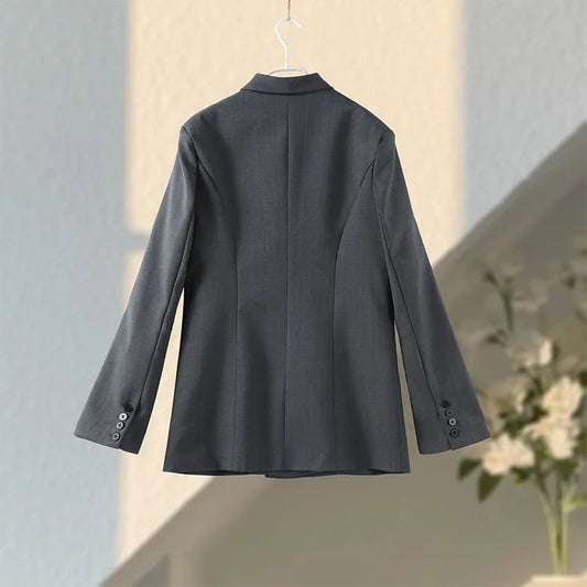 Signature Wrap Blazer Dress – Luxury Belted Power Look