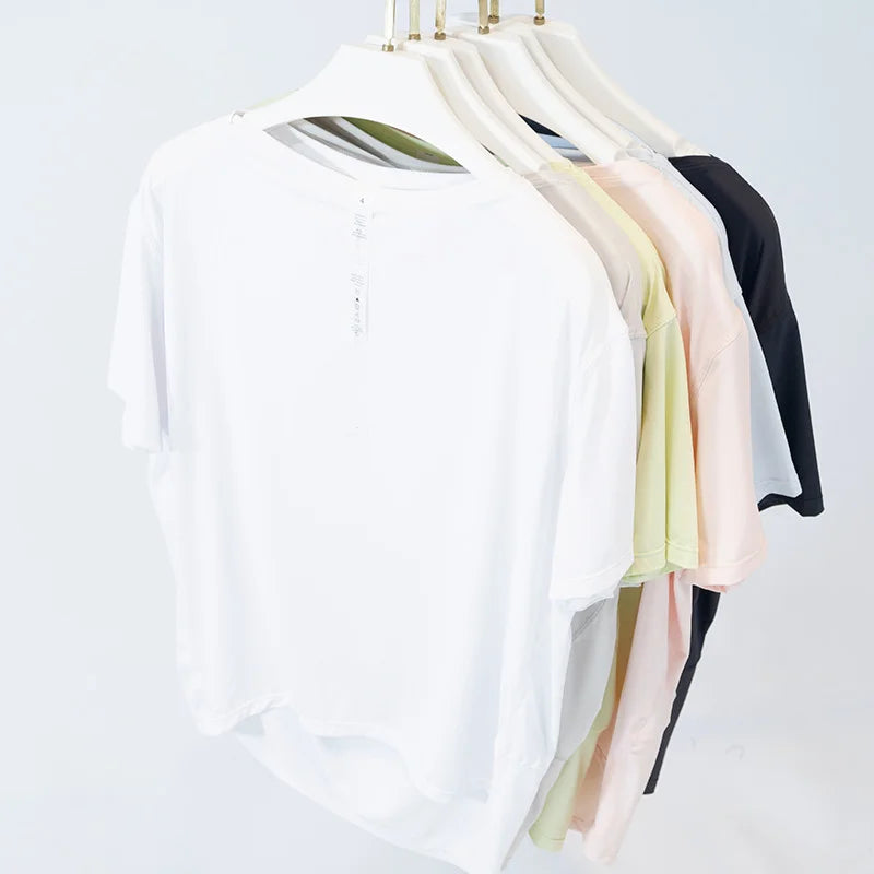 Women’s Cooling Active Top with Utility Pockets | Breathable Stretch Fitness Shirt