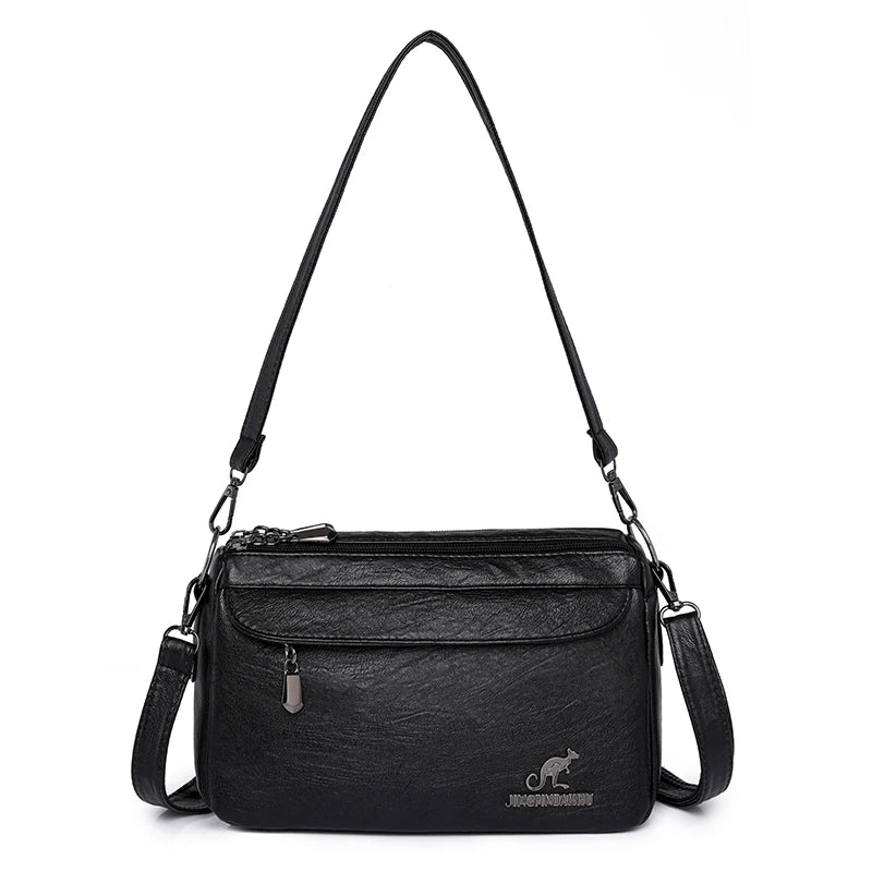 New Trending Vintage Crossbody Bag for Women Fashion Shoulder Bags Handbag PU Leather luxury Design bags.