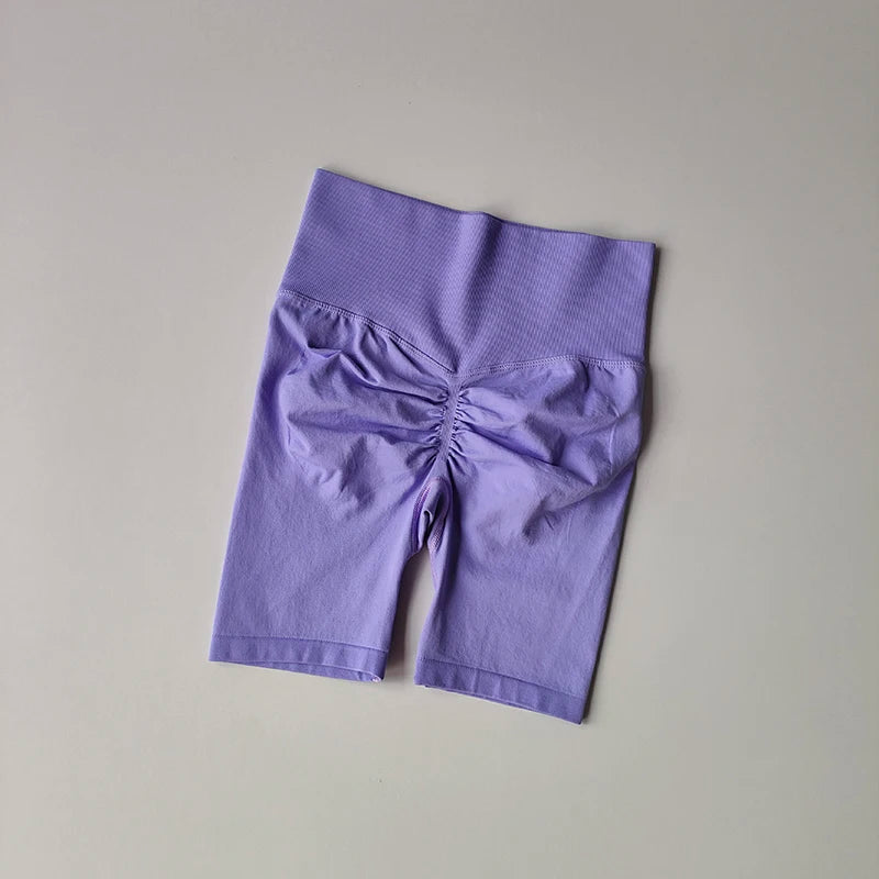 Seamlessly Yoga Short’s/High Waist Sport Hip Push/Up Soft Fitness Quick Dry Running Short’s/Tummy Control Workout Gym Short’s.