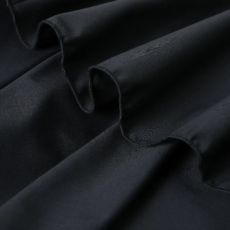 Elegant Midi Skirt’s/Autumn Falbala Swing Party/A-Line Classic/Vintage High Waist Skirt’s/Black/White.