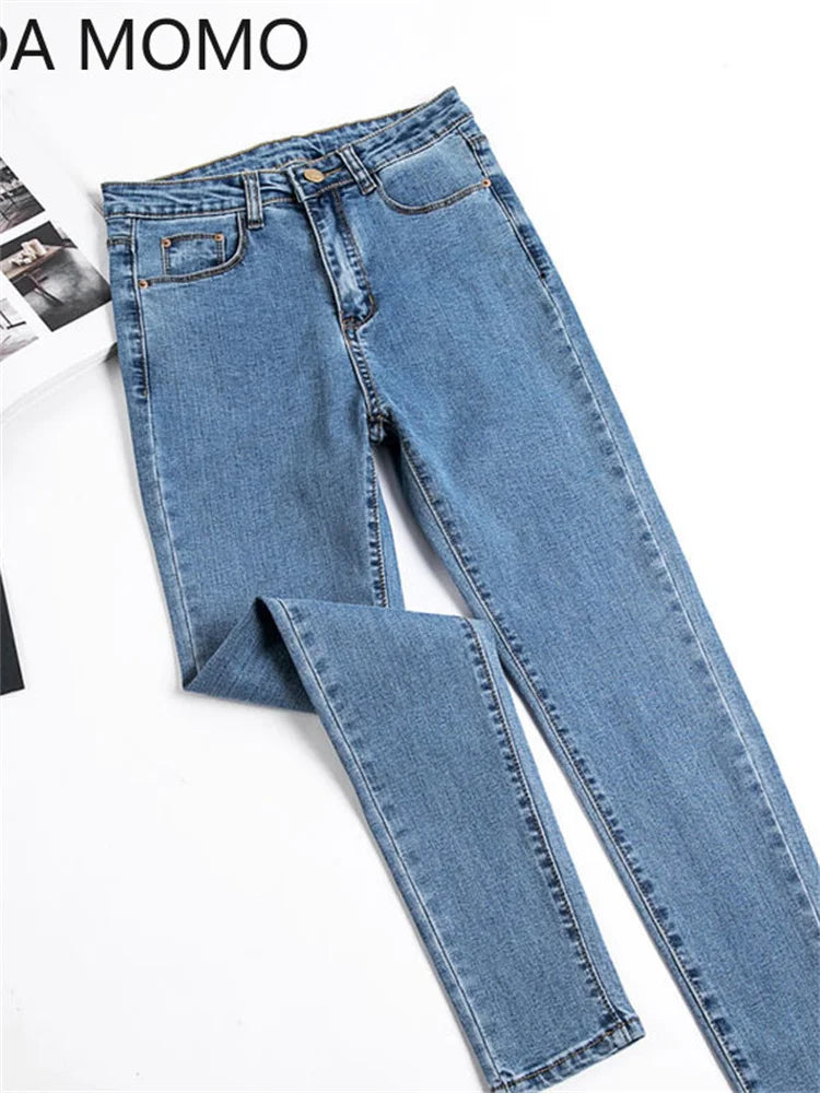 Women’s Classic Stretch Skinny Jeans – High-Waisted Denim Pants | Timeless Everyday Essentials