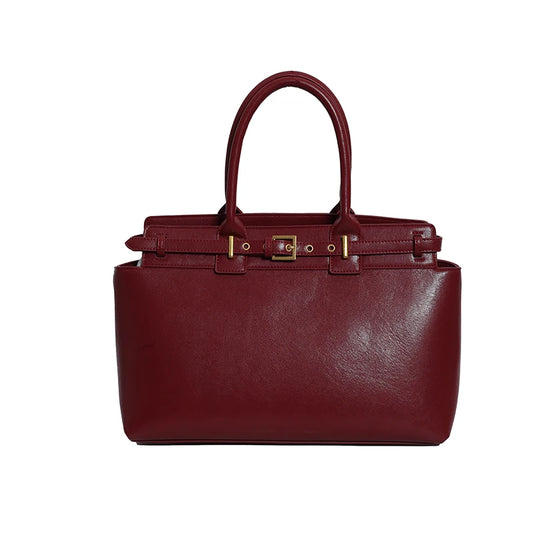 Luxury Large Capacity Tote Bag for Women – Elegant PU Leather Designer Work Handbag