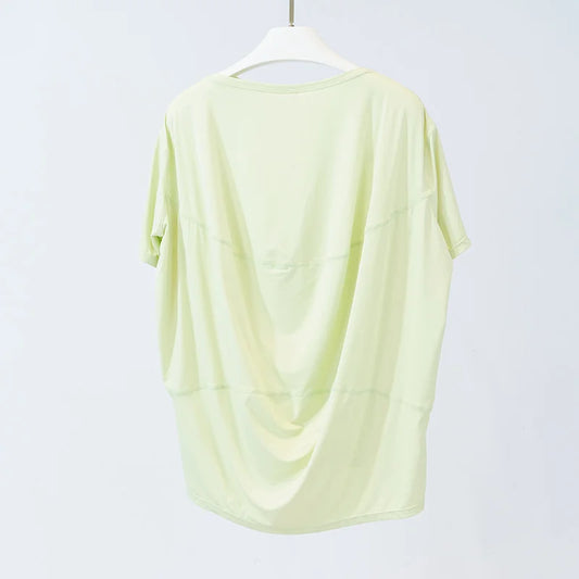 Women’s Cooling Active Top with Utility Pockets | Breathable Stretch Fitness Shirt
