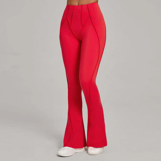 Tight Fitted Wide-Leg Hip-Lifting Pant’s/Yoga Flared Pants Dance High-Waist Flared Fit/Casual Outdoors Sports Trousers Gym Workout.
