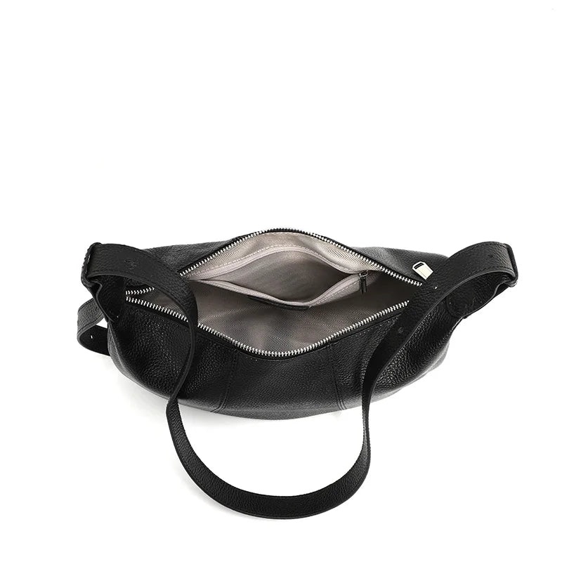 100% Genuine Leather Tote Bag – Premium Minimalist Elegance