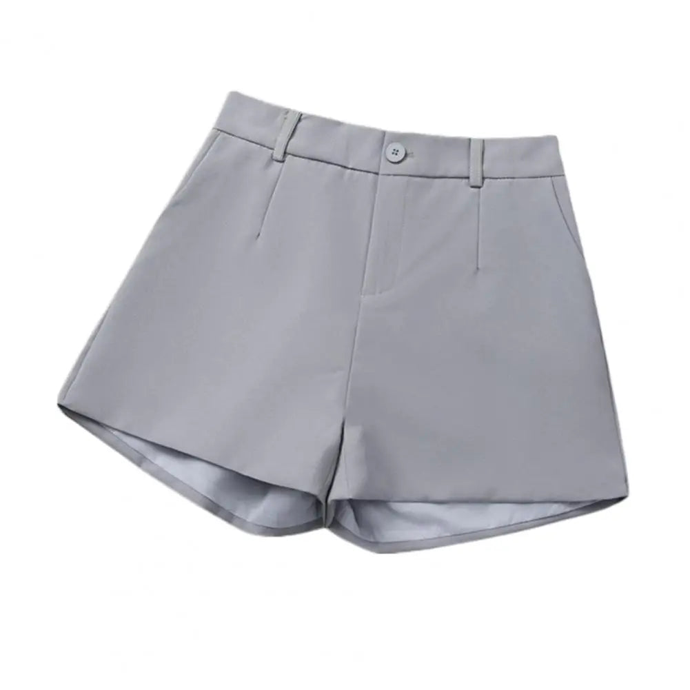 Suited Line Shorts Elegant High Waist/Wide Leg Suit Short Commute Summer Suit Shorts Casual Slim Hot Short Pants