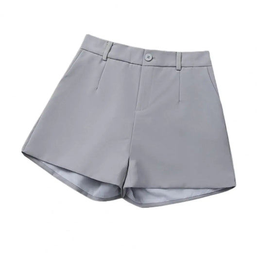 Suited Line Shorts Elegant High Waist/Wide Leg Suit Short Commute Summer Suit Shorts Casual Slim Hot Short Pants