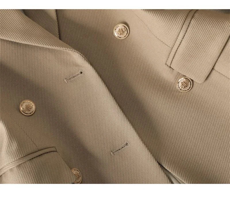 Timeless Elegance Longline Double-Breasted Blazer|Modern Blend Boutique | Elevated Women’s Workwear