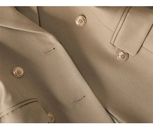Timeless Elegance Longline Double-Breasted Blazer|Modern Blend Boutique | Elevated Women’s Workwear