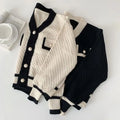 Loose Long-sleeved Knit Sweater Cardigans Outwear Coat
