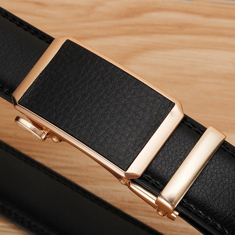Golden Automatic Buckle Belt/Women Universal Fashion Casual Belt’s/Red Blue/Green/Black/White/Cinturon Female Waistband.