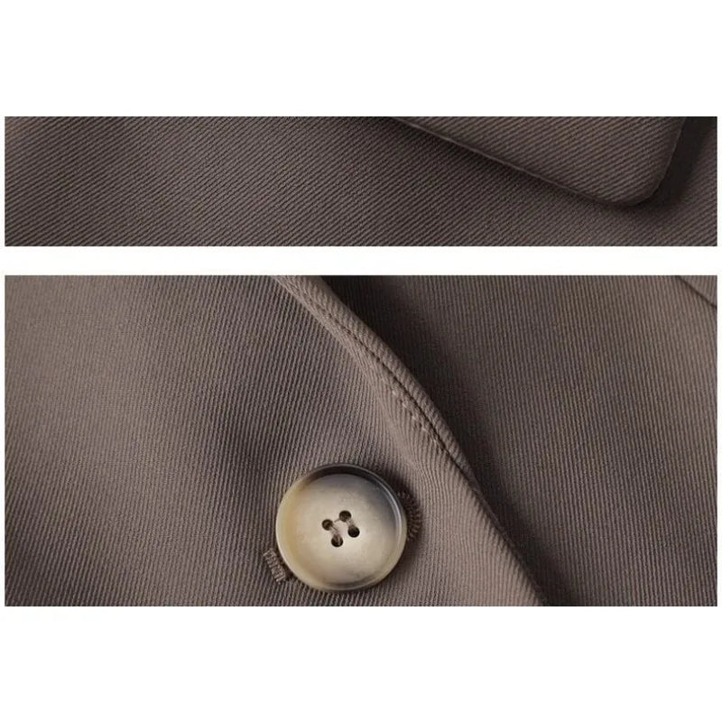 Autumn Professional Small Blazer/Women's Design Sense Niche Fashion Casual Temperament Commuter Small Suit.