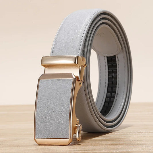 Golden Automatic Buckle Belt/Women Universal Fashion Casual Belt’s/Red Blue/Green/Black/White/Cinturon Female Waistband.